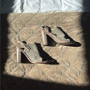 Rag & Bone Grey Perforated Booties